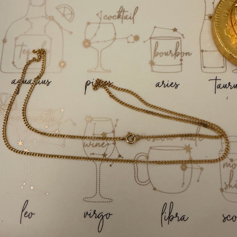 12kt gold filled Gold Chain Necklace